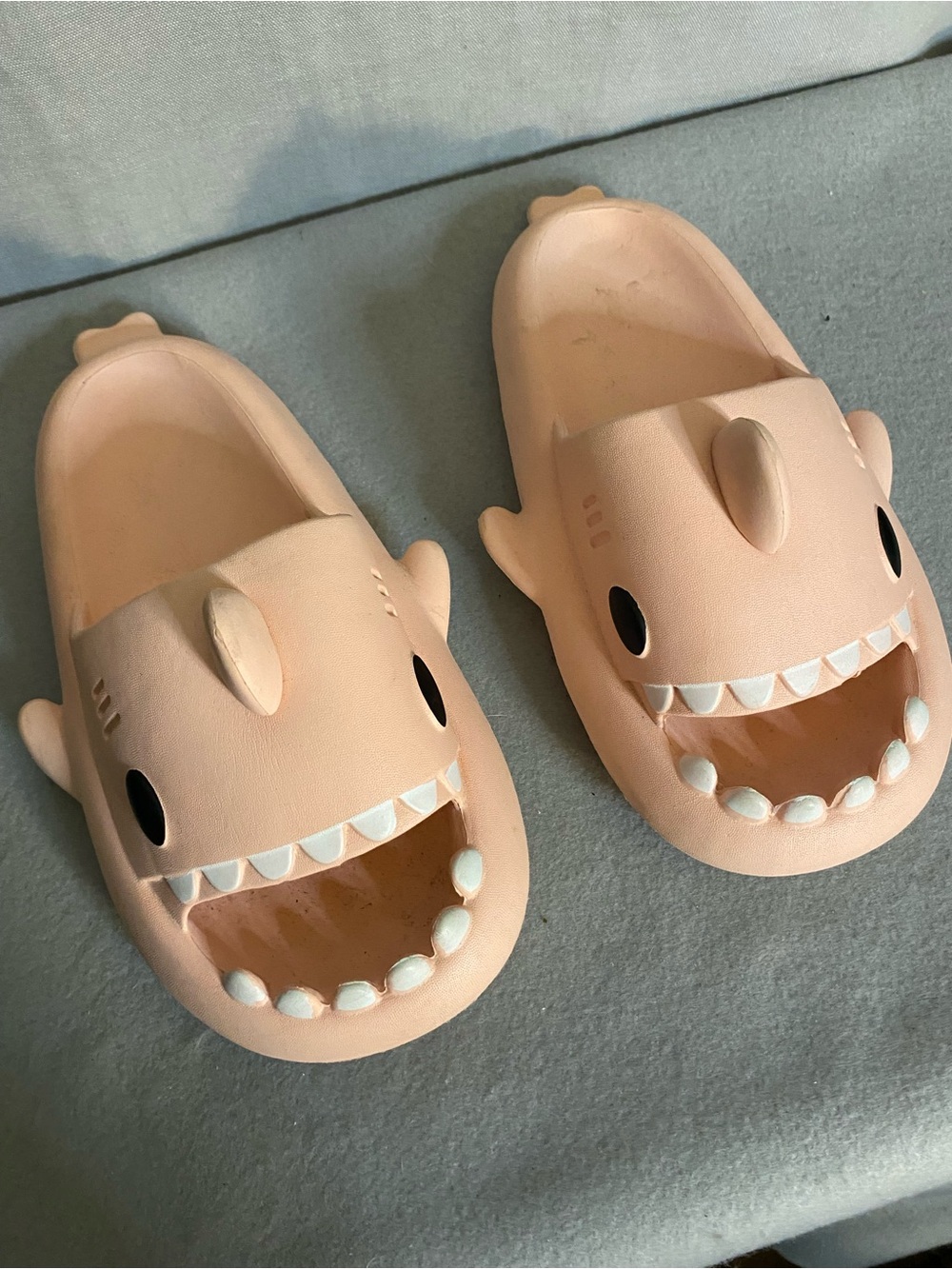 Pink  Shark Slip-On Clog Sandals